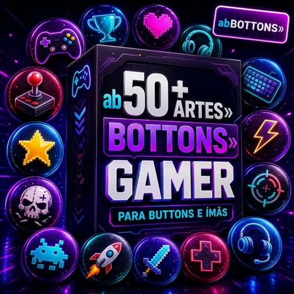 50 Artes Pins Gamer
